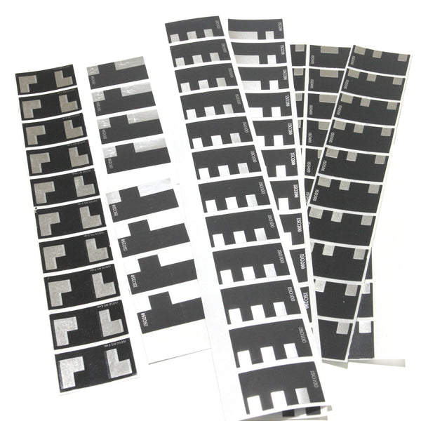 ISO 50/100/200/250/400/500 DX Code Labels/Stickers - 10pcs