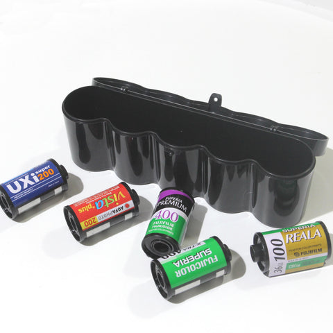 Plastic Box for 35mm Film (5 rolls per box)