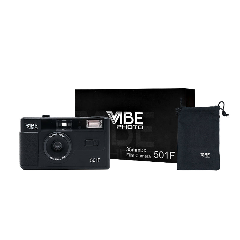 Vibe 501F 35mm Film Plastic Point and Shoot Camera