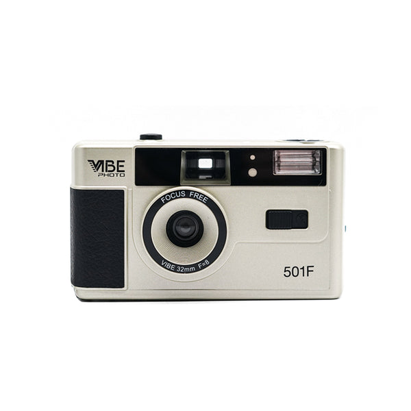 Vibe 501F 35mm Film Plastic Point and Shoot Camera